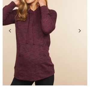 French terry maternity hoodie sz m